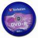 диски dvd+r 4.7Gb 16x Matte Silver Verbatim