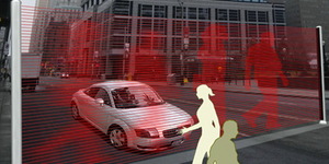 Лазерные светофоры на страже пешеходов