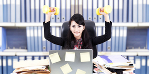 5 упражнений для офисных работников