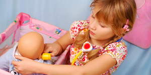 Куклы - первые игрушки дочки