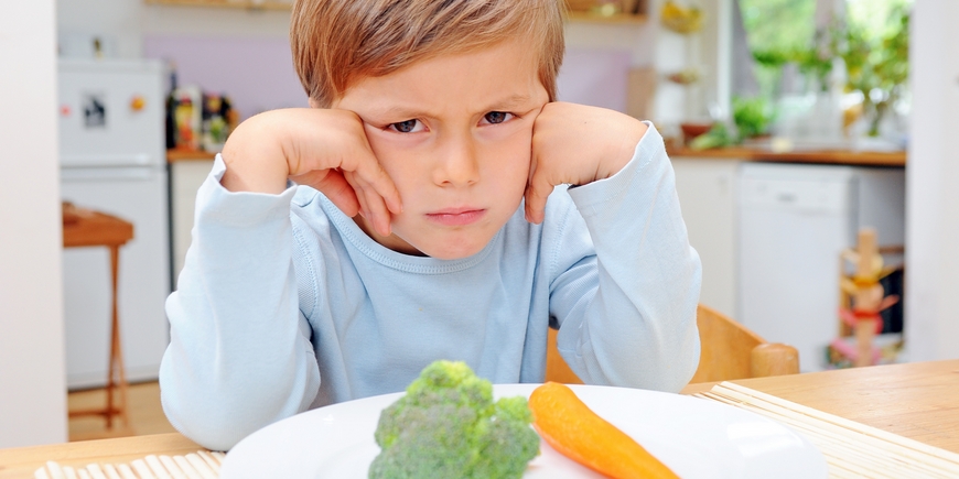 Если ребенок не хочет есть овощи
