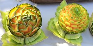 Карвинг – искусство резьбы по овощам и фруктам