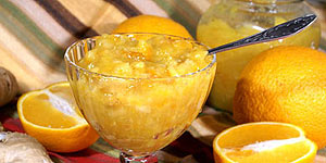 Апельсиновое варенье с имбирем