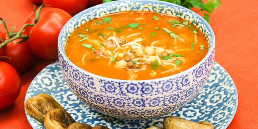 Марокканский мясной суп