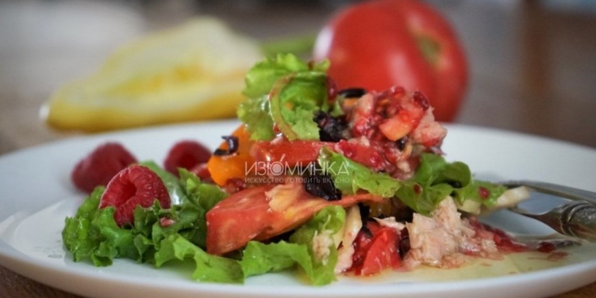 Рецепт легкого летнего вкусного салата