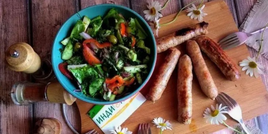 Салат "Вкусное лето" для купатов