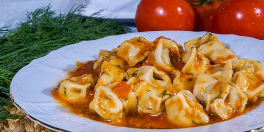 Тортеллини с мясной начинкой