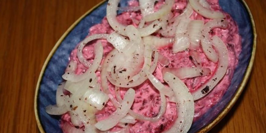 Свекольный салат "Борани"