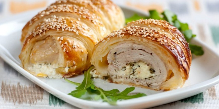 Куриный рулет с сыром