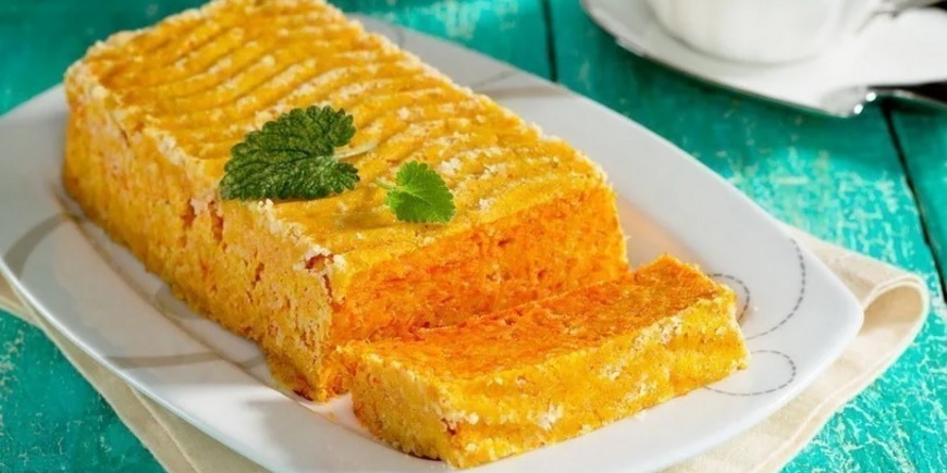 Морковная запеканка