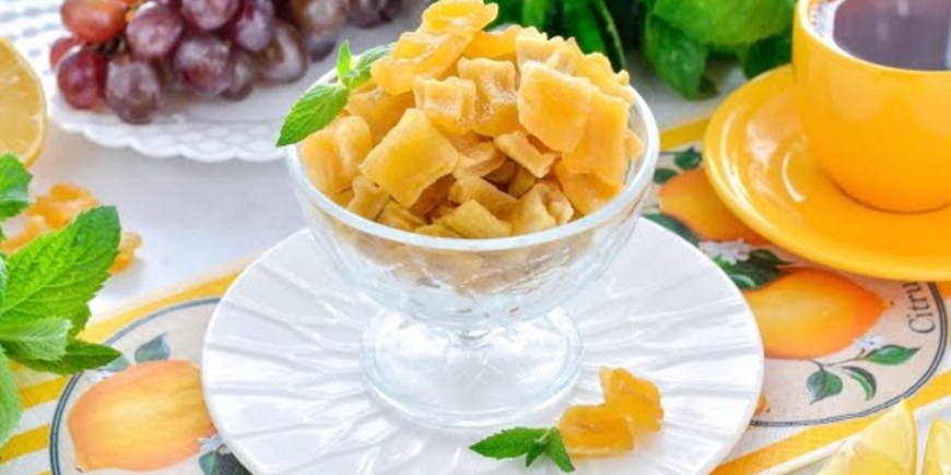 Цукаты из кабачка