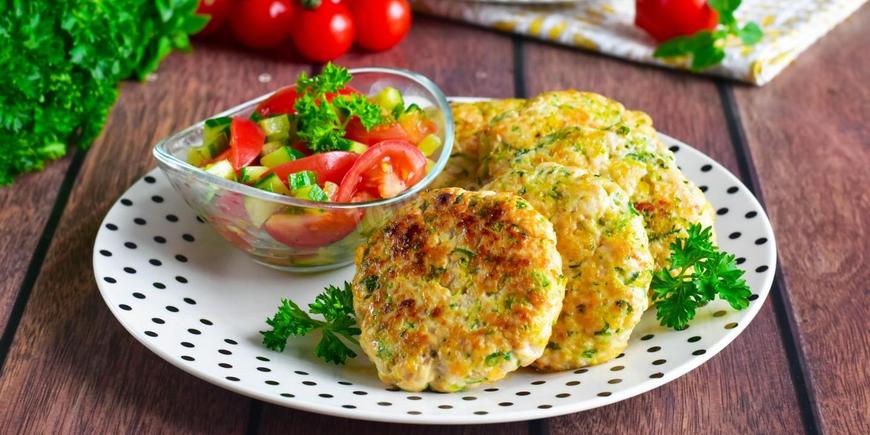 Кабачковые котлеты с рисом