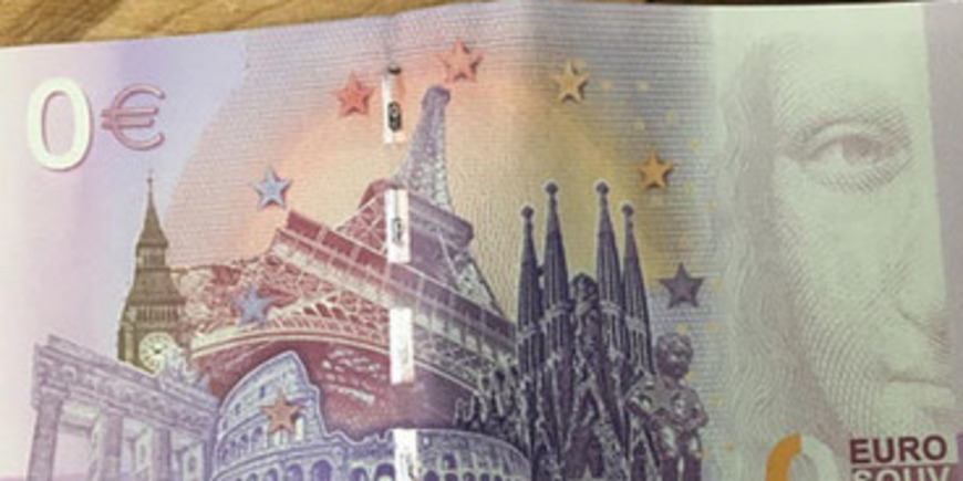 В Германии выпустили банкноту ноль евро