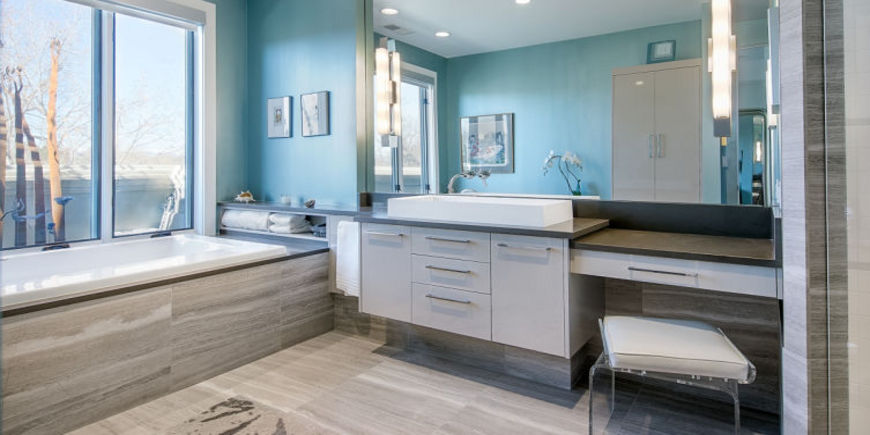 Дизайн ванной комнаты: как выбрать краску