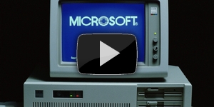 Реклама Windows 1.0, 1986 год