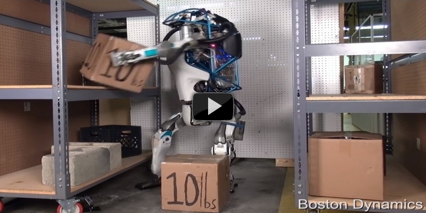 Видео дня: а я иду, шагаю и ношу © робот Atlas