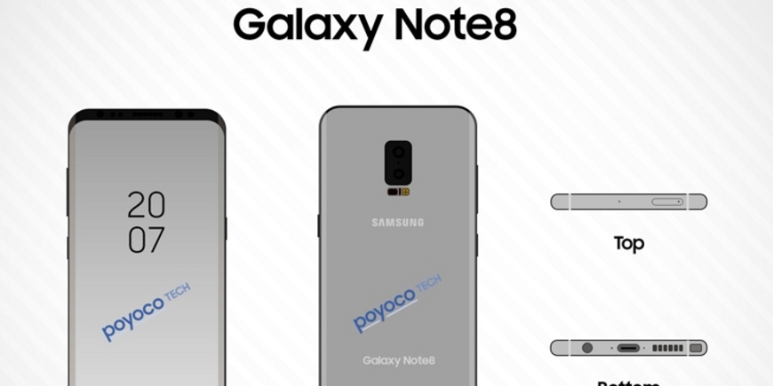 Особенности фаблета Samsung Galaxy Note 8