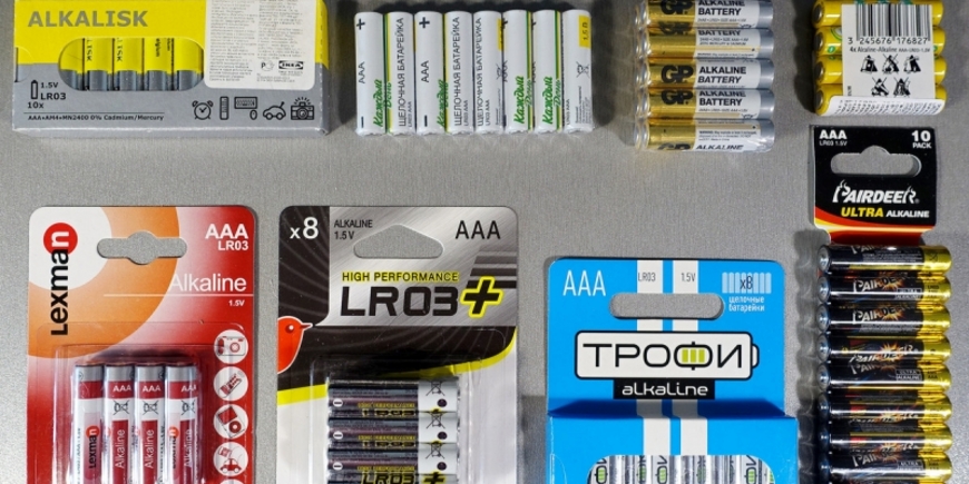 Тест дешевых батареек формата AAA