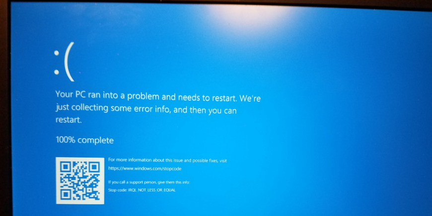Коды ошибок Windows 10