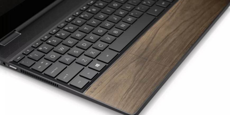 HP представила «деревянные» ноутбуки
