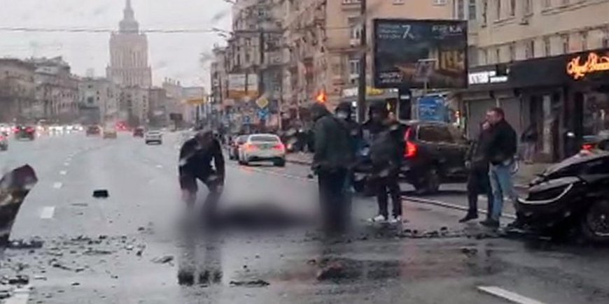 В Москве убился автоблогер