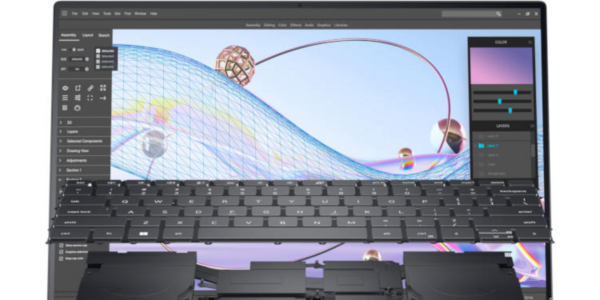 Ноутбук с графикой Intel Arc Pro