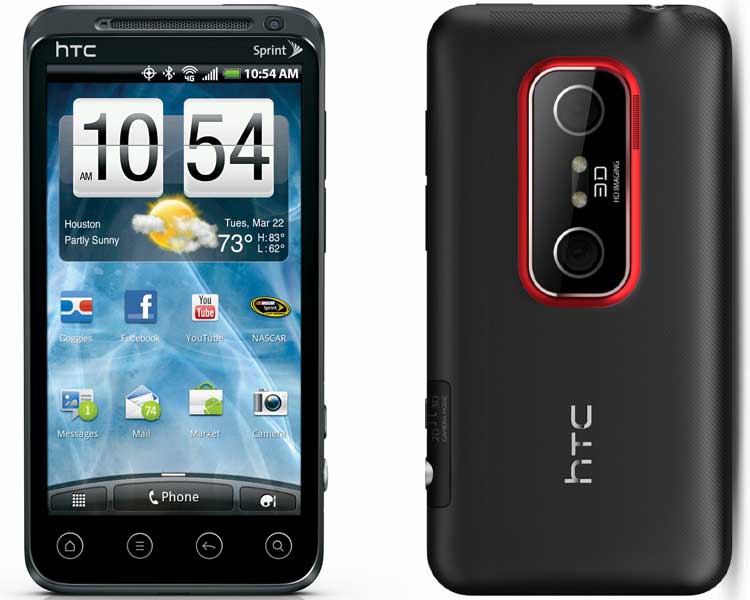 Htc evo 3d фото