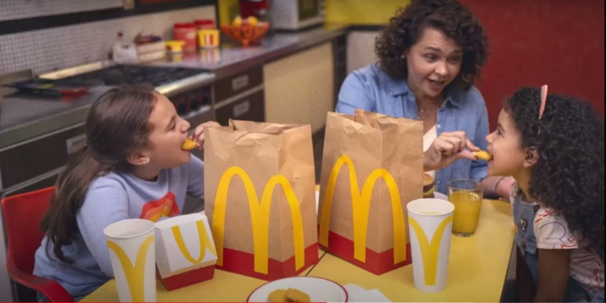 Видео о говорящей упаковке McDonald’s