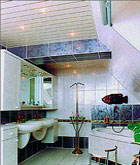 Подвесной потолок для ванной