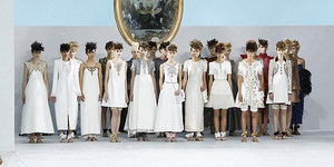 Показ Chanel Couture осень-зима 2014