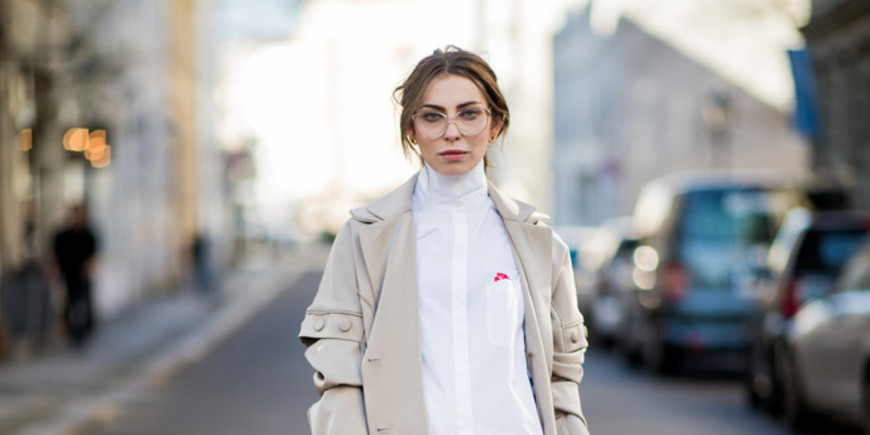 5 способов носить белую рубашку оверсайз