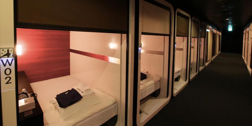 Капсульные отели класса люкс в Японии