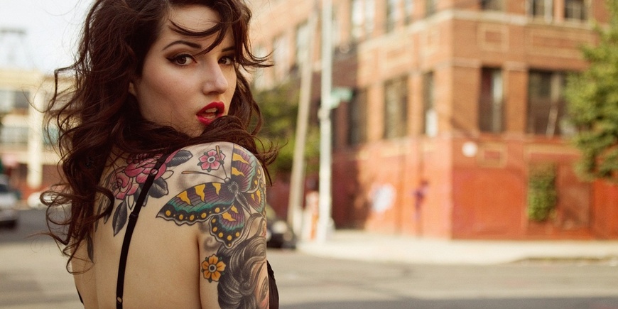 Женские татуировки: только осторожность