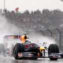 Формула-1: "Мокрый" дубль Red Bull